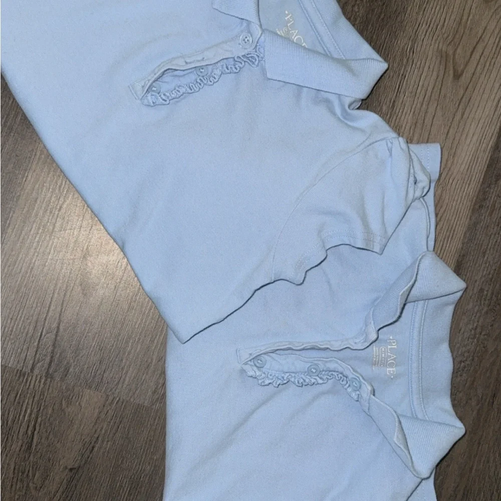 2 Light Blue Polo Dresses & 2 Shirts Bundle